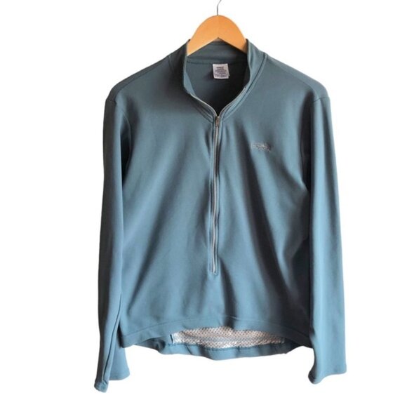 Patagonia 3/4 Zip Pullover Blue Medium Performance - Picture 12 of 13